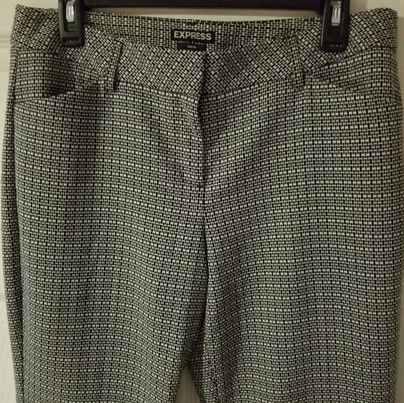 Express Editor Plaid Print Pants - Picture 8 of 10